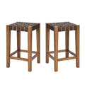 Brown 24 inch Counter Stool Set of 2 C323