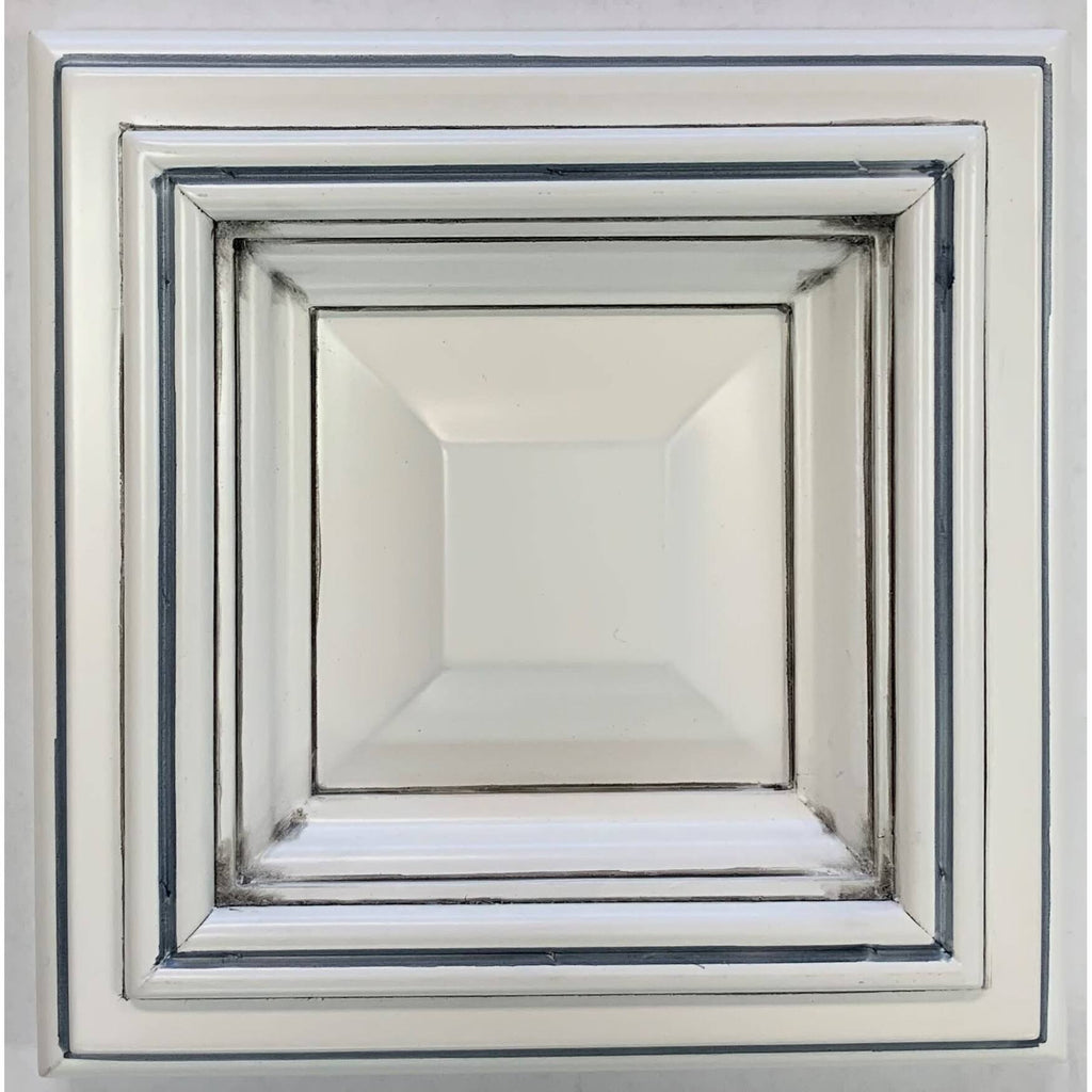 White 36 inch Wide x 42 inch High Double Door Wall Cabinet Z163