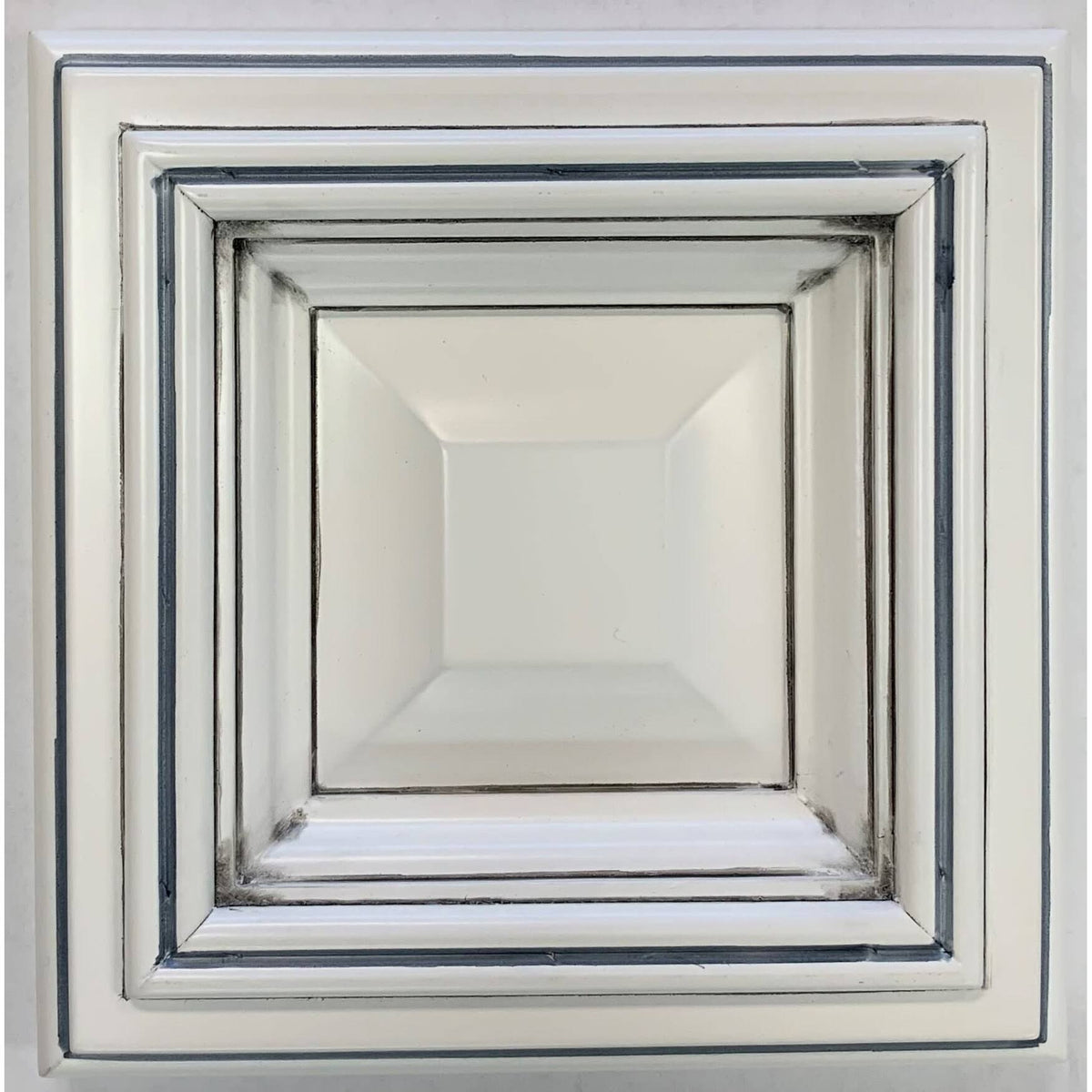 White 36 inch Wide x 42 inch High Double Door Wall Cabinet Z163
