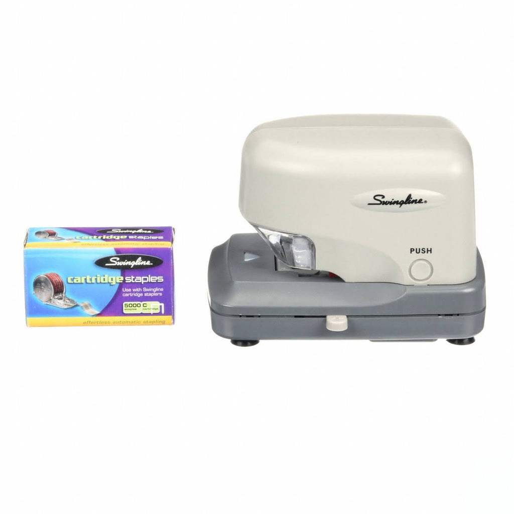 Electric Stapler 30-Sheet Capacity Gray Q38424