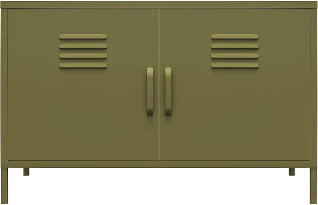 2 Door Metal Accent Cabinet Z451