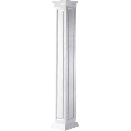 6 inch Craftsman Square Non-Tapered Raised Panel Column K6929
