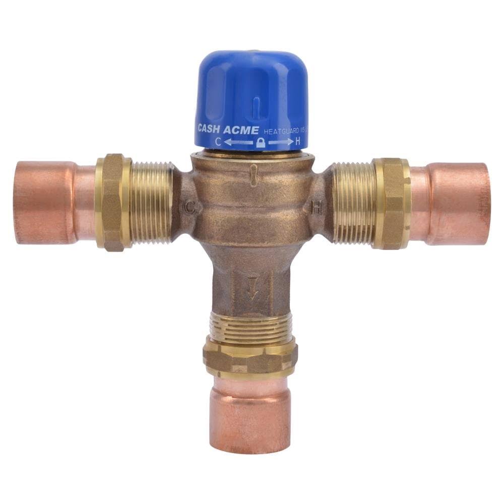 1-1/4x22 Lead Free Thermostatic Mixing Valve G491