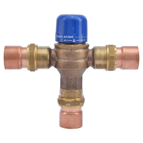 1-1/4x22 Lead Free Thermostatic Mixing Valve G491