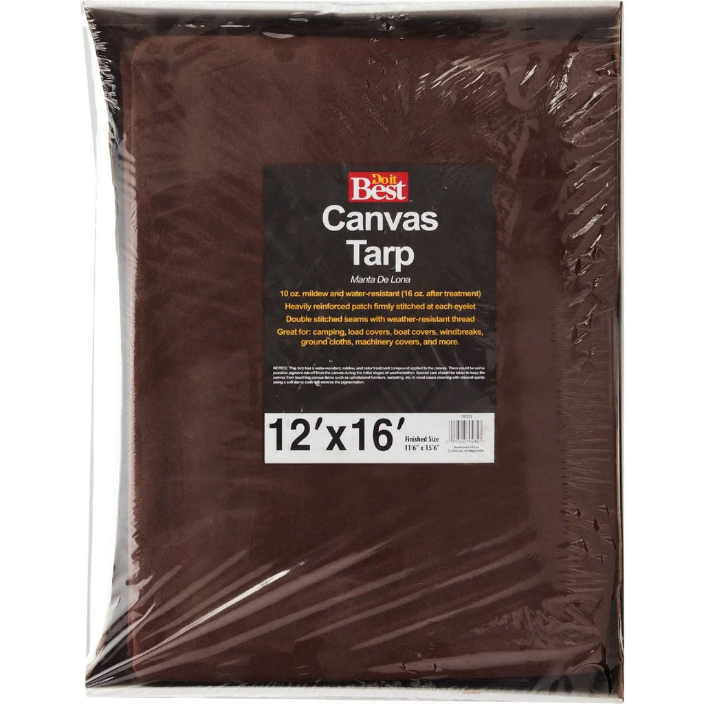 12X16-10Oz Canvas Tarp S88884