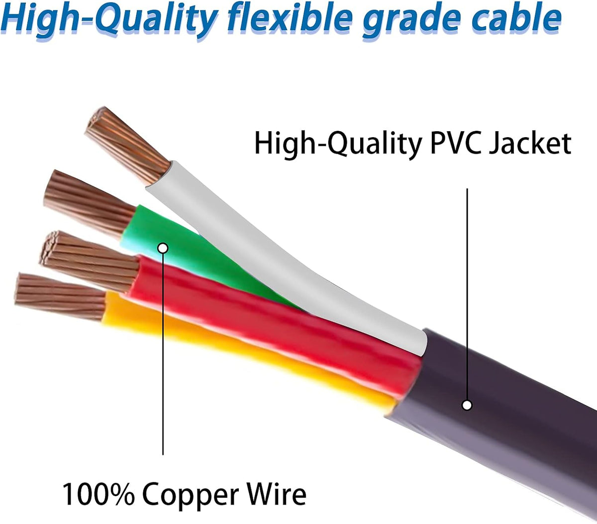 50 Amp 25 Feet RV Power Extension Cord Blue X65355