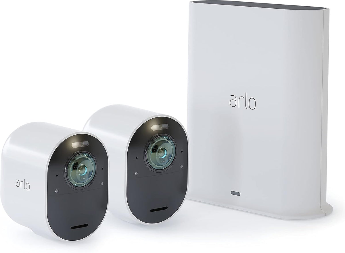 2 Camera 4K Wireless Security Camera System R668951