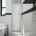 Swinging Hinged Semi-Frameless Shower Door K15293