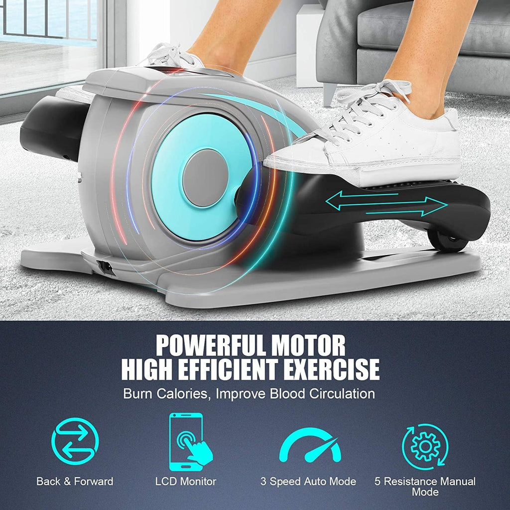Under Desk Elliptical Machine with Remote Control H55661