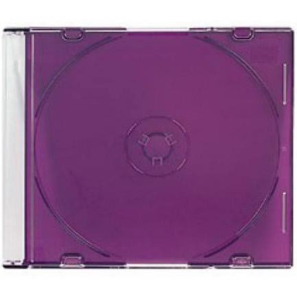 400 Slim Assorted Color CD Jewel Cases S144714