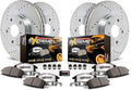 Front and Rear Carbon Fiber Ceramic Brake Kit W847967