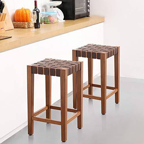 Brown 24 inch Counter Stool Set of 2 C323
