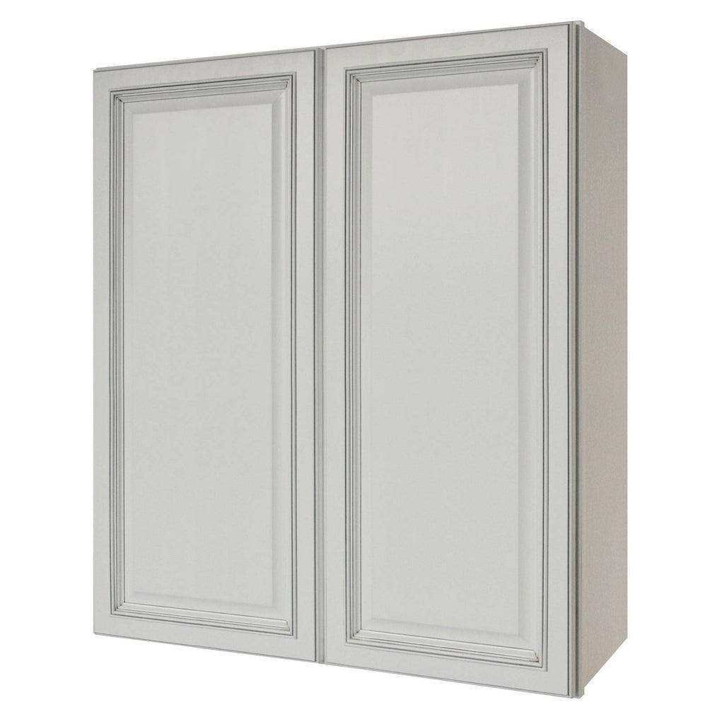 White 36 inch Wide x 42 inch High Double Door Wall Cabinet Z163