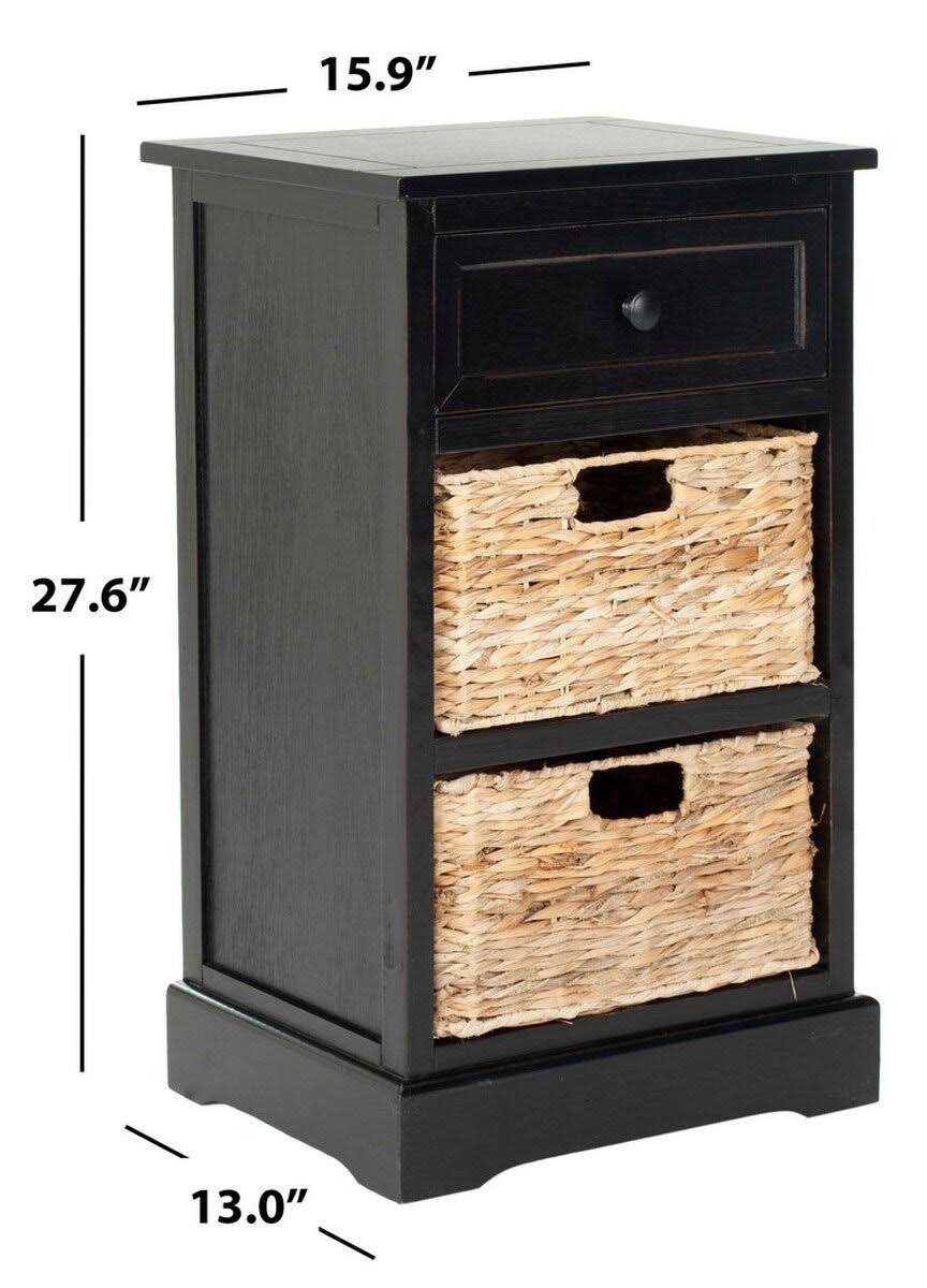 Grey Storage Side Table P91175