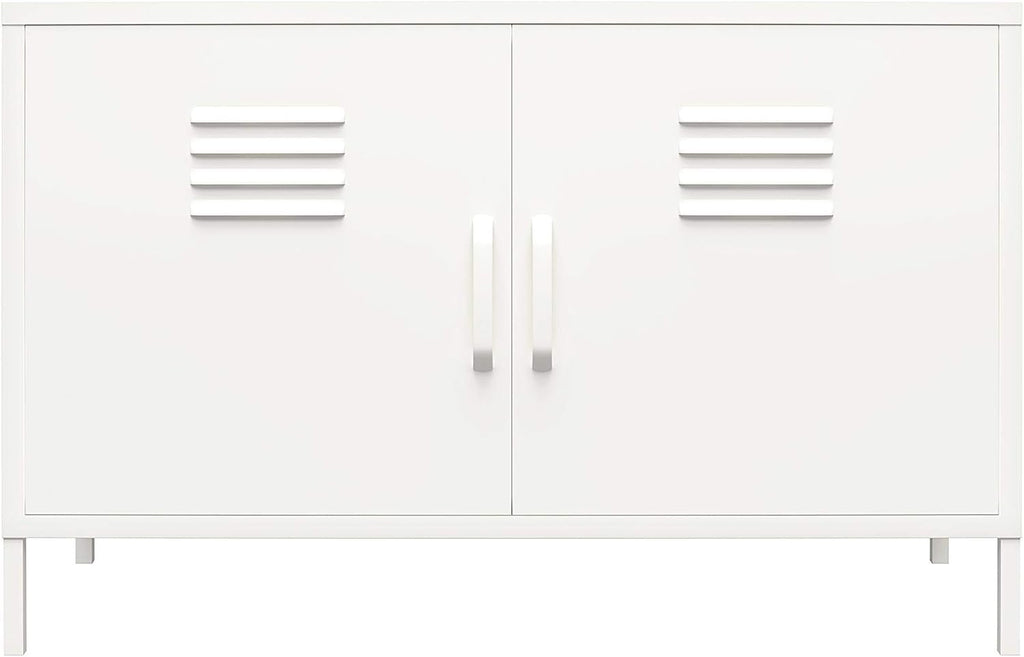 2 Door Metal Accent Cabinet Z451