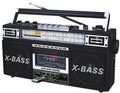 Black Radio and Cassette to MP3 Converter Z34526