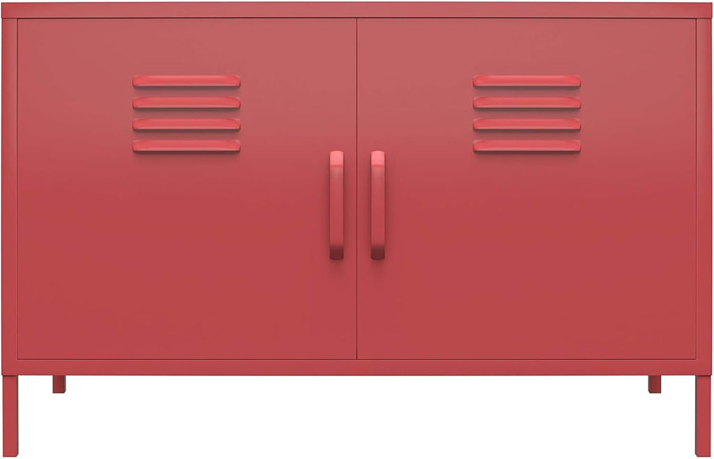 2 Door Metal Accent Cabinet Z451