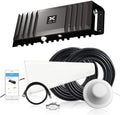 Cell Phone Signal Booster with 2 Directional Panel Antenna J65572
