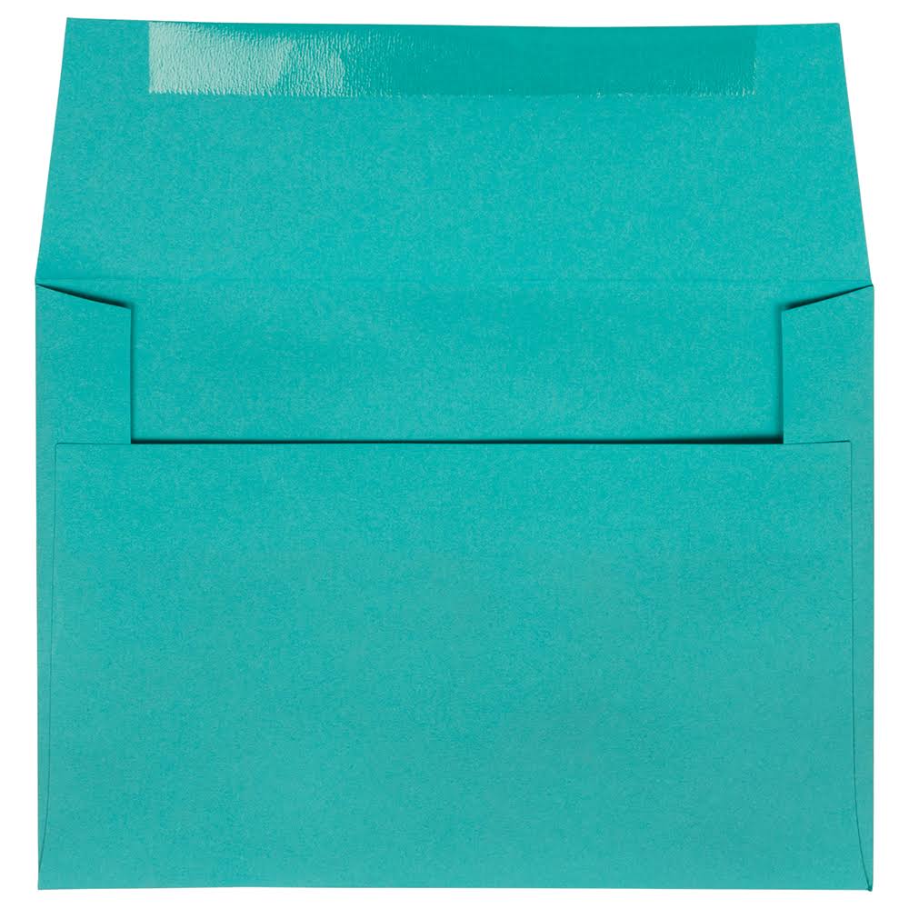A6 Invitation Envelopes, 4.75 x 6.5, Sea Blue Recycled, 1000/Carton C28557