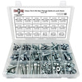 M6 M8 M10 Zinc Hex Flange Bolts Assortment Kit B5088