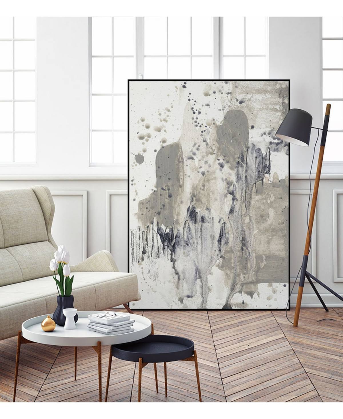 Framed Canvas Art Block U84770