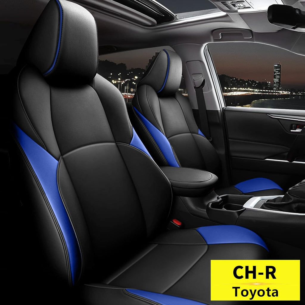 Faux Leather Car Seat Covers Full Set E946062
