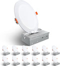 12 Pack 4 Inch Ultra-Thin LED Recessed Ceiling Light U340360