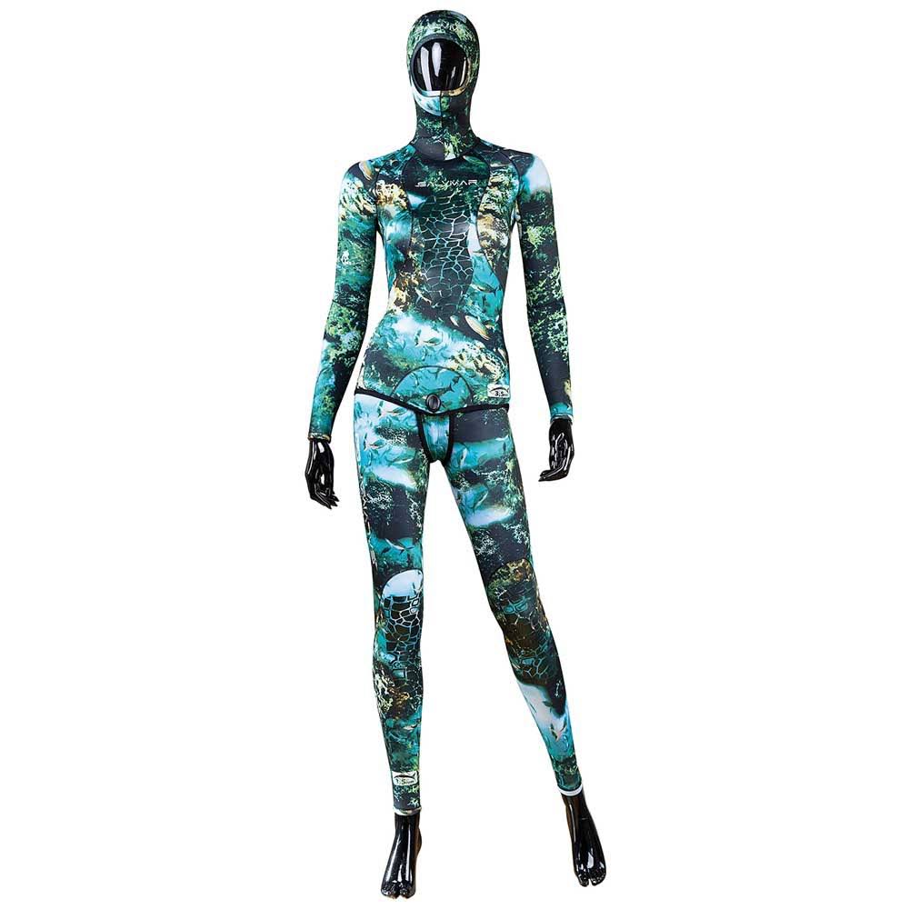 Camo Blue 5.5mm Wetsuit C961