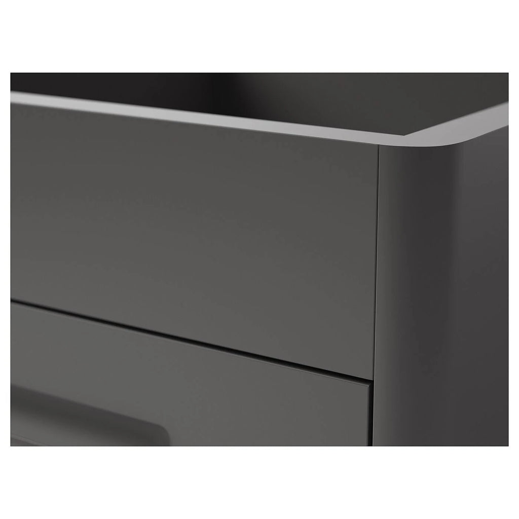 Dark Gray Drawer Unit on Casters F11332