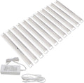 White 12 Panels 12 inch LED Dimmable Under Cabinet Lighting Kit H13452