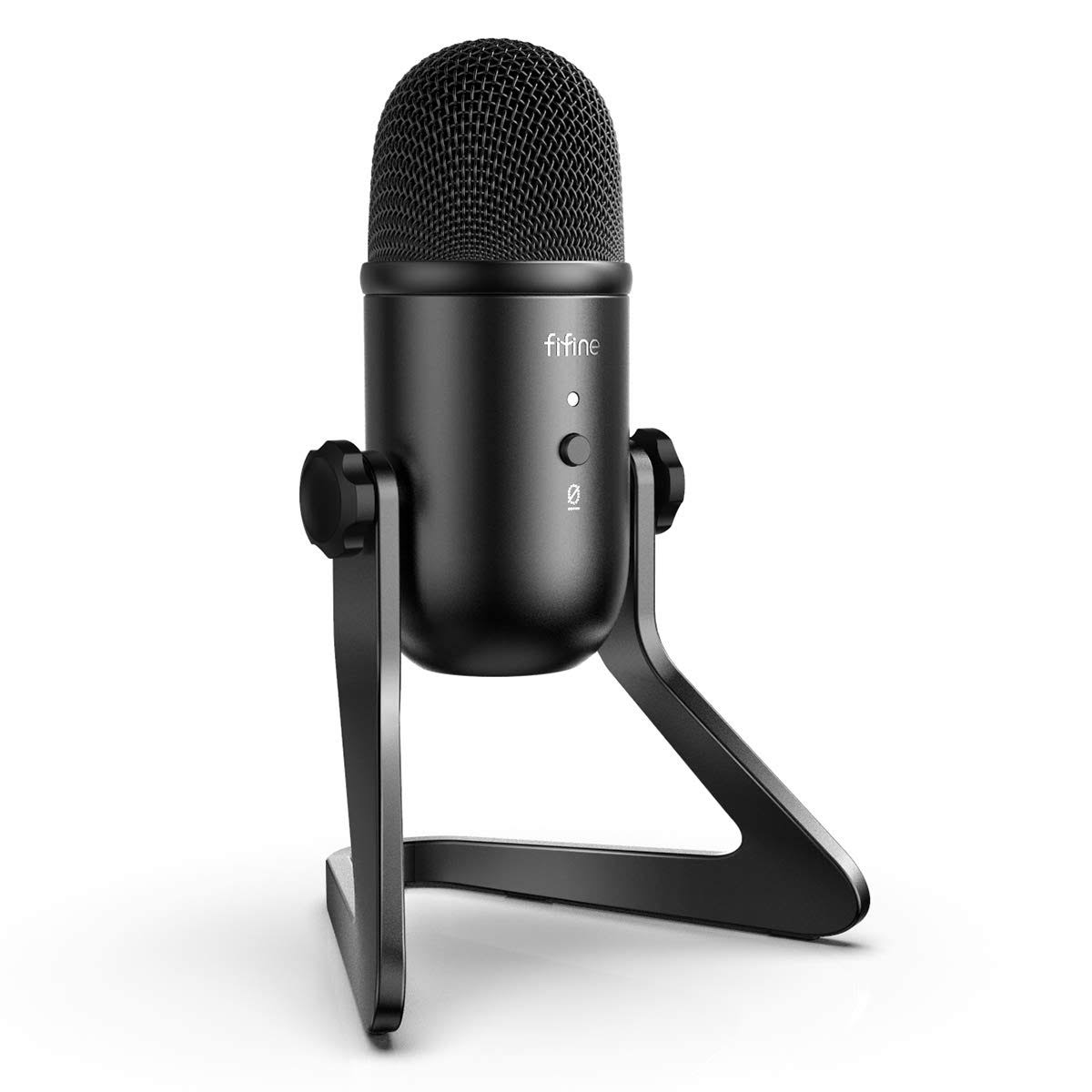 USB Condenser Podcast Microphone with Headphone Output P7736