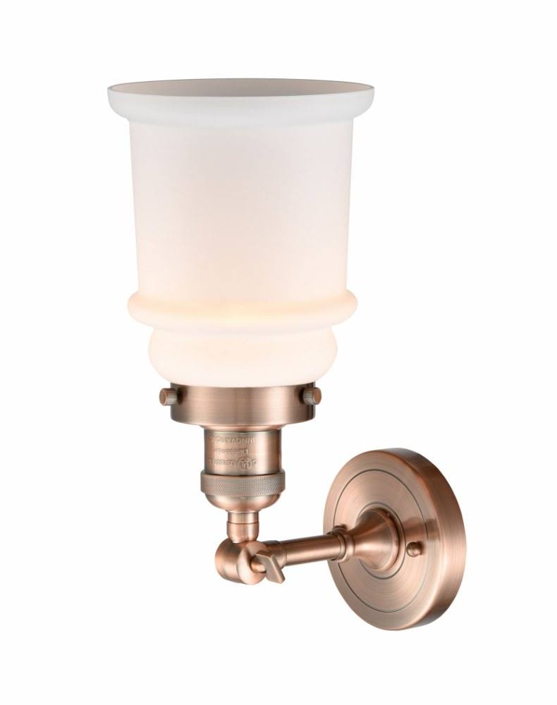 1 Light Antique Brass Sconce F411147