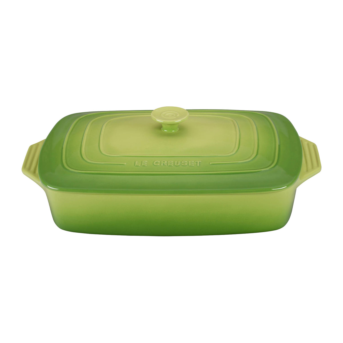 Stoneware Covered Rectangular Casserole Dish 3.5 Quart N66915