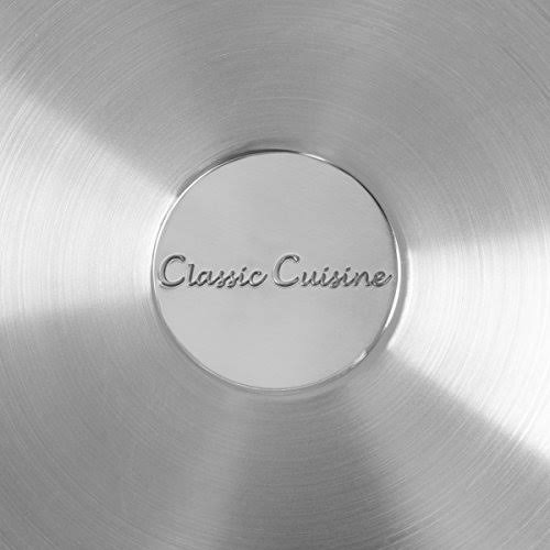6 Quart Stainless Steel Stock Pot with Lid T635346