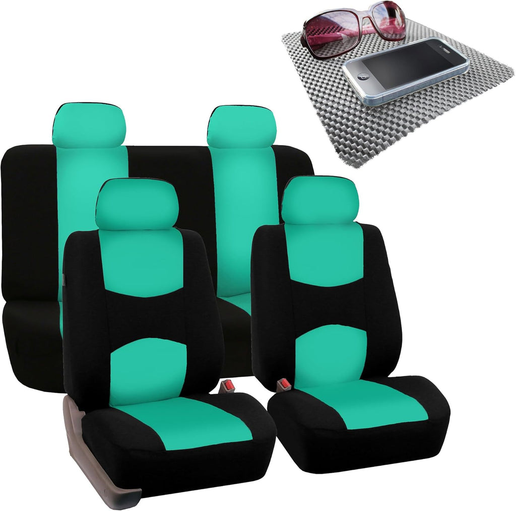 Bright Flat Cloth Full Set Car Seat Covers Q699