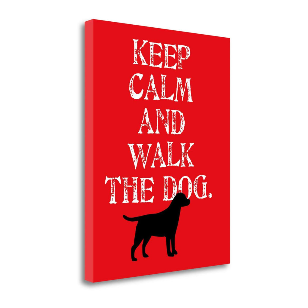 Labrador Giclee Print on Wrap Canvas K25890