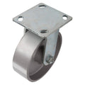 6 inch Silver Steel Rigid Caster J890370