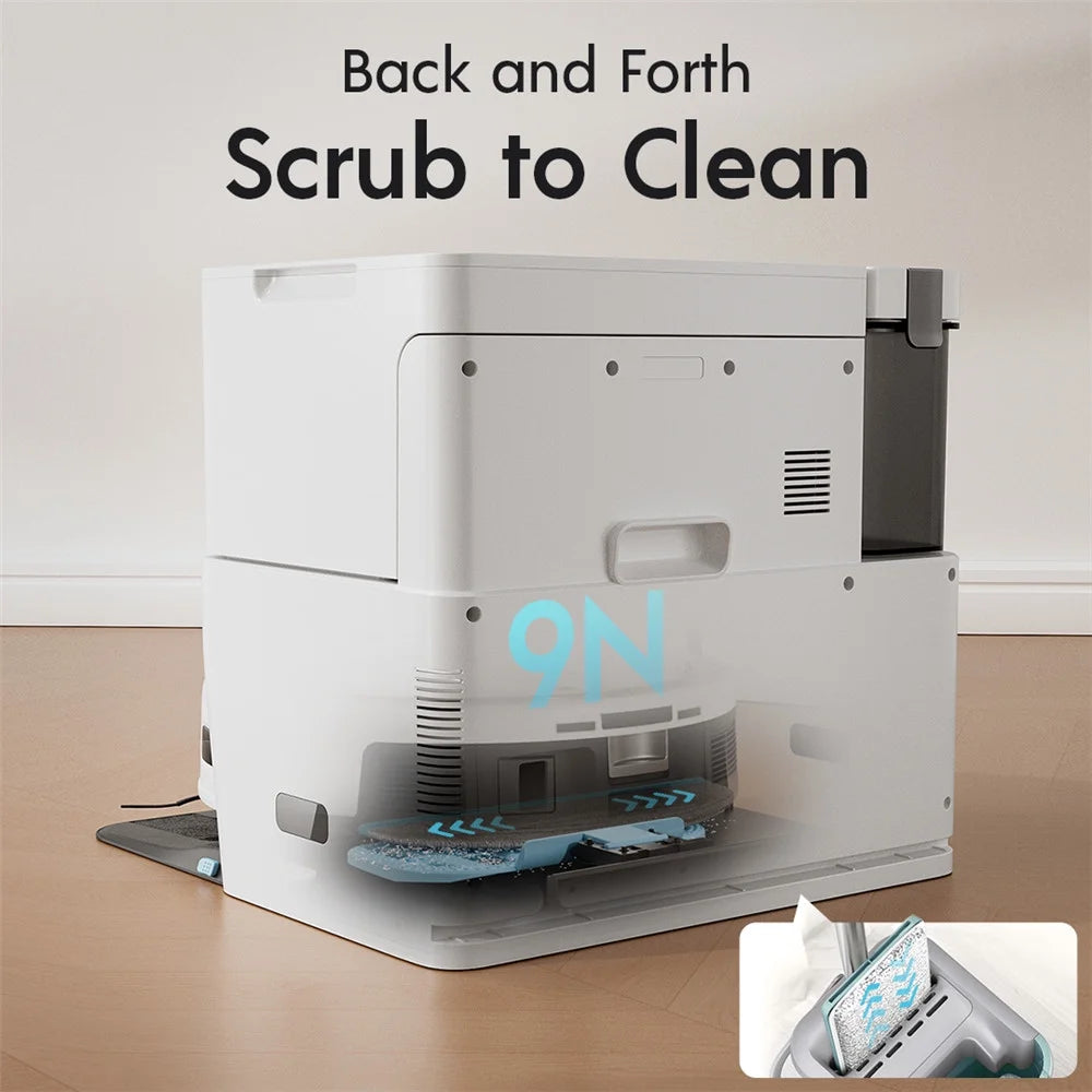 Robot Vacuum And Mop Combo Self Emptying Self-Drying Q48770
