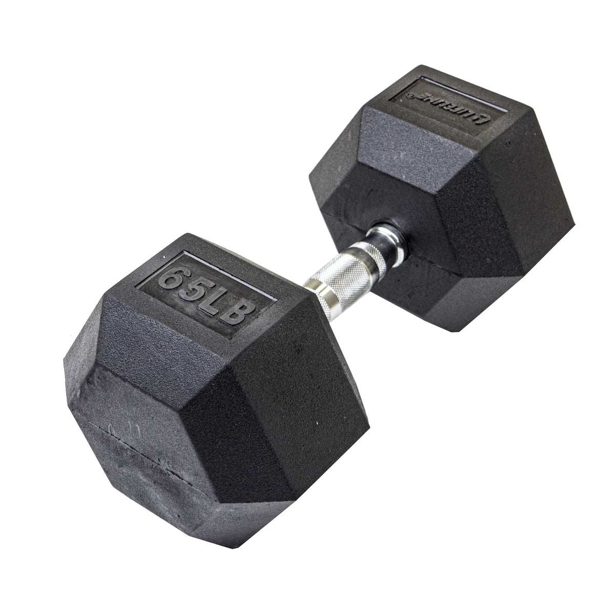 40 lbs Rubber Hex Dumbbell S15191
