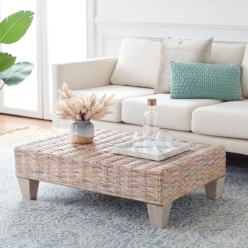 Natural White Wash Coffee Table L627