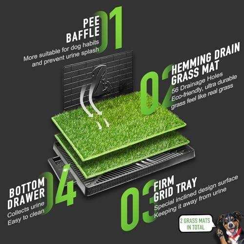 Large Dog Potty with Tray S30908