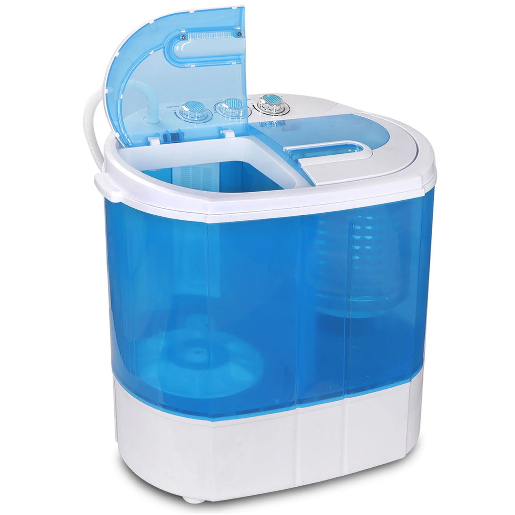 Compact Twin Tub Portable Washing Machine 13lbs L84937