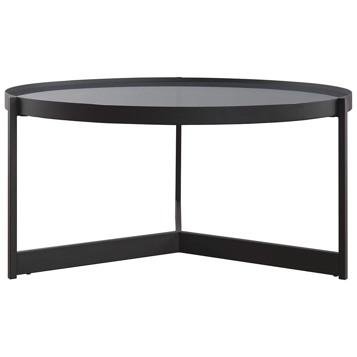 Metal and Glass Coffee Table T110485