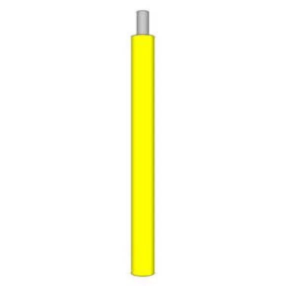 22 AWG Solid Copper Wire with Yellow PVC Insulation W301