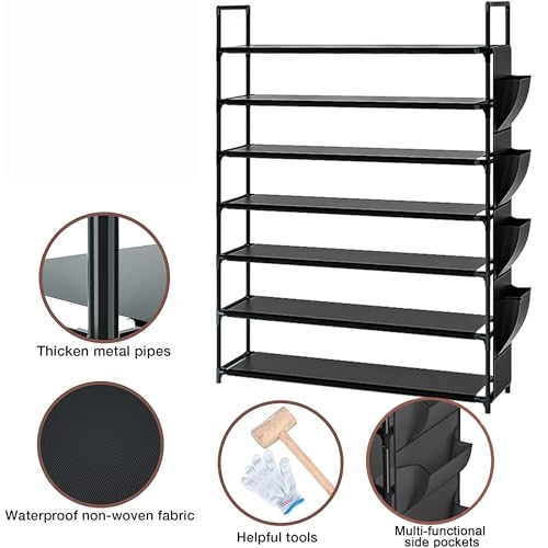 5 Tier Shoe Rack 20-25 Pairs X467086