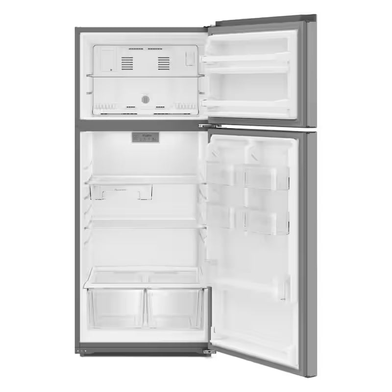 Built-in Top Freezer Refrigerator in Stainless Steel P560837