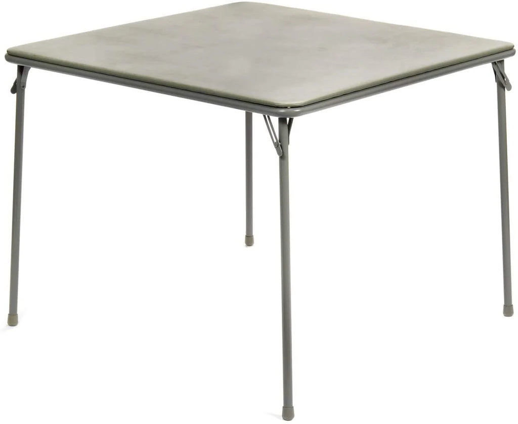 Black 5pc Folding Card Table and Padded Chair Set A950130