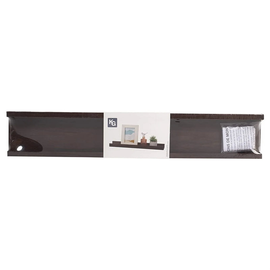 Brown Floating Wall Shelf L93324