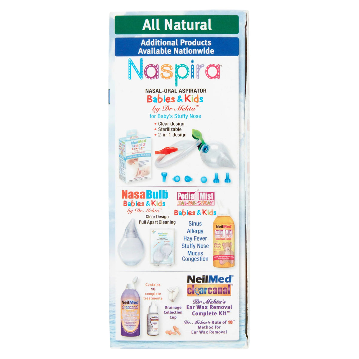 All Natural Sinus Rinse Packets, 50 Count S787