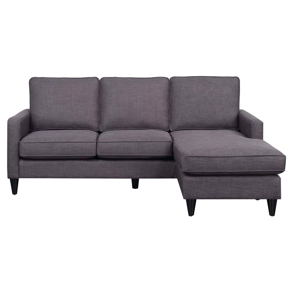 Charcoal Reversible Chaise Sectional W259035